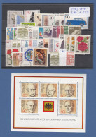 Bundesrepublik: Alle Briefmarken Des Jahrgangs 1982 Komplett Postfrisch ! - Ungebraucht