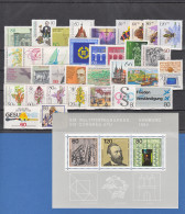 Bundesrepublik: Alle Briefmarken Des Jahrgangs 1984 Komplett Postfrisch ! - Ungebraucht