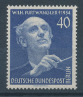 Berlin 1955, Wilhelm Furtwängler, Mi.-Nr. 128 ** - Ungebraucht