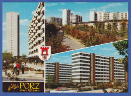 AK Gruß Aus Porz Am Rhein, Wohnbauten 70er Jahre, Unbeschrieben - 100 - 499 Postkaarten