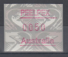 Australien Frama-ATM Emu Grau Sonderausgabe PEELPEX ** - Vignette [ATM]