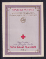 Frankreich 1958 Rotes Kreuz Markenheftchen Mi.-Nr. 1224-1225 Postfrisch ** - Otros & Sin Clasificación