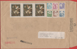 ITALIA - Storia Postale Repubblica - 1990 - 3x 550 Arte, Tranquillo Cremona E Bernardo Strozzi; Cuciniera, Opera Di Bern - 1946-60: Storia Postale