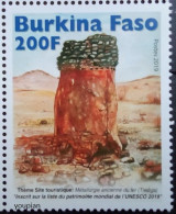 Burkina Faso 2019, Tourism - Ancient Metallurgical Plant, MNH Single Stamp - Burkina Faso (1984-...)
