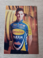 Cyclisme Cycling Ciclismo Ciclista Wielrennen Radfahren MAGNANI MARCO (Cantina Tollo-Alexia Alluminio 1998) - Ciclismo