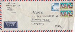 From Japan To Italy - Storia Postale
