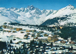 Courchevel - Vue Aérienne - Les Mazots , Le Bellecôte , Nogentyl . La Saulire Et Ses Pistes , Dent De Burgin - Courchevel