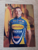 Cyclisme Cycling Ciclismo Ciclista Wielrennen Radfahren GIUNTI MASSIMO (Cantina Tollo-Alexia Alluminio 1998) - Ciclismo