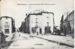 MÈZE - Boulevard Des Casernes - Rue Des Artistes - Mèze