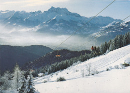 CPA SUISSE - LEYSIN En 1971 -  Le Télésiège De Solacyre - Leysin