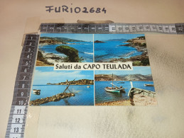 AD11242 SALUTI DA CAPO TEULADA PANORAMA VARIE VEDUTE - Autres & Non Classés