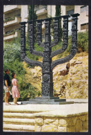 Israel - 1957 - Jerusalem - The Menorah At The Knesset Garden - Israel