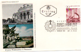 Österreich 1965 MiNr.: 1179 Wiederaufbau; Austria FDC Scott:742 YT: 1015 Sg: 1442 - FDC