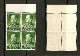 NORWAY   Scott # 370** BLOCK Of 4 MINT NH (CONDITION AS PER SCAN) (LG-1734) - Blocks & Sheetlets