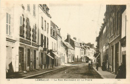 22* LAMBALLE  Rue Mauxigne Et La Poste   RL20,0305 - Lamballe