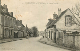 28* CHATEAUNEUF EN THYMERAIS La Rue De Verneuil    RL20,0787 - Châteauneuf
