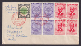 Nicaragua Puerto Cabezas 2x Viererblock Rotary International Brief - Nicaragua