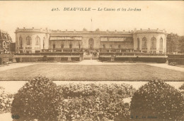 CPA*14- DEAUVILLE - 1920 - Le Casino Et Les Jardins- Edit. Le Deley N° 405 ** 2 Scans - Deauville