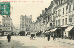 27* PONT AUDEMER  Rue De La Republique      RL22,1908 - Pont Audemer