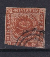 DENMARK 1858 - Canceled - Mi 7a - Usado