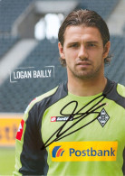 Fußball-Autogrammkarte AK Logan Bailly Borussia Mönchengladbach 10-11 Celtic Glasgow Neuchâtel Xamax FC Genk Mouscron - Autografi