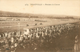 CPA*14- DEAUVILLE - 1920 - L'Hippodrome "Pendant La Course " ** Edit. Le Deley N° 439 ** 2 Scans - Deauville