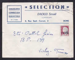 Algeria - 1961 Commercial Cover Bone To Vichy France - Lettres & Documents