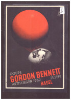 FORMAT 10x15cm - BASEL - COUPE GORDON BENNETT WETTFLIEGEN 1932  - TB - Basel