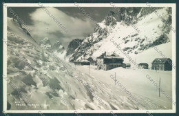 Trento Canazei Passo Pordoi Albergo Col Di Lana Nevicata Foto Cartolina ZC4254 - Trento