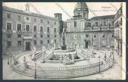 Palermo Città Piazza Pretoria Alterocca Cartolina ZT7749 - Palermo