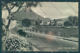 Trento Riva Lago Di Garda Auto MACCHIA PIEGHINA Foto Cartolina ZC5199 - Trento