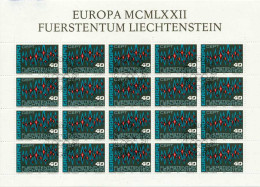 LIECHTENSTEIN BLOCK KLEINBOGEN Nr 564 ESST ZENT S545246 - Blocks & Sheetlets & Panes