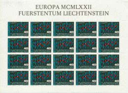 LIECHTENSTEIN BLOCK KLEINBOGEN Nr 564 Postfrisch KLEINB S54523A - Blocs & Feuillets