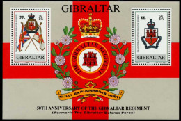 GIBRALTAR Block 12 Postfrisch S00C056 - Gibilterra