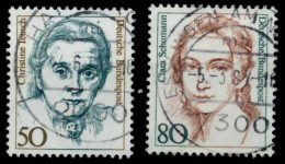 BRD DS FRAUEN Nr 1304-1305 Zentrisch Gestempelt X89904E - Used Stamps