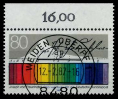 BRD 1987 Nr 1313 Zentrisch Gestempelt ORA X89E84A - Used Stamps