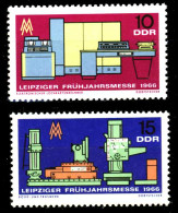 DDR 1966 Nr 1159-1160 Postfrisch SFE495E - Neufs