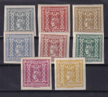 AUSTRIA 1921/22 - MNH - ANK 409-416 - Neufs