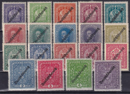 AUSTRIA 1919 - MNH - ANK 228-246 - Ongebruikt