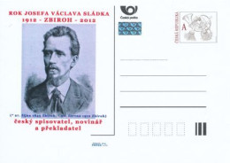 CDV C Czech Republic Josef Vaclav Sladek Anniversary 2012 - Writers