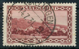 SAARGEBIET 1926 Nr 114 Gestempelt X880546 - Gebruikt