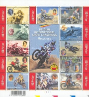 Belgie 2004 -  OBP 3334/45 - BL117 - Motocross - Motorräder