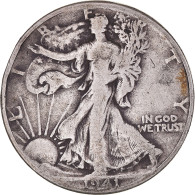 Monnaie, États-Unis, Walking Liberty Half Dollar, Half Dollar, 1941, U.S. Mint - 1916-1947: Liberty Walking (Libertà Che Cammina)