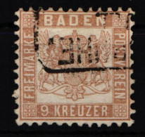 Baden 20 Gestempelt #KI534 - Used