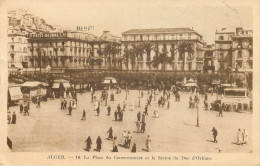 GUERRE D'ALGERIE - CARTE D'ALGER VOYAGE EN F.M - CACHET DU 22E REGIMENT D'INFANTERIE - FRANCHISE MILITAIRE - Oorlog In Algerije