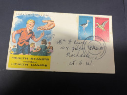 16-4-2024 (2 Z 14) FDC - New Zealand - Posted To Sydney In Australia - 1959 - Health Stamps - FDC