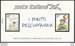 1991 Italia Libretto Ricordo "Convenzione Diritti Dell'infanzia" - Altri & Non Classificati