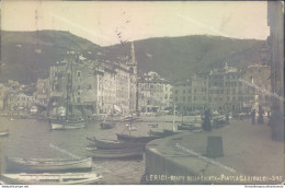 Ae215 Cartolina Lerici Ponte Della Calata Piazza Garibaldi Provincia Di Laspezia - La Spezia