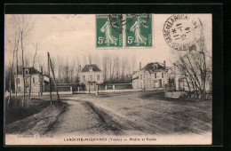 CPA Laroche-Migennes, Mairet Et Ecoles  - Migennes