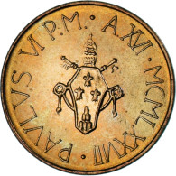 Monnaie, Cité Du Vatican, Paul VI, 20 Lire, 1978, SPL, Bronze-Aluminium, KM:135 - Vatican